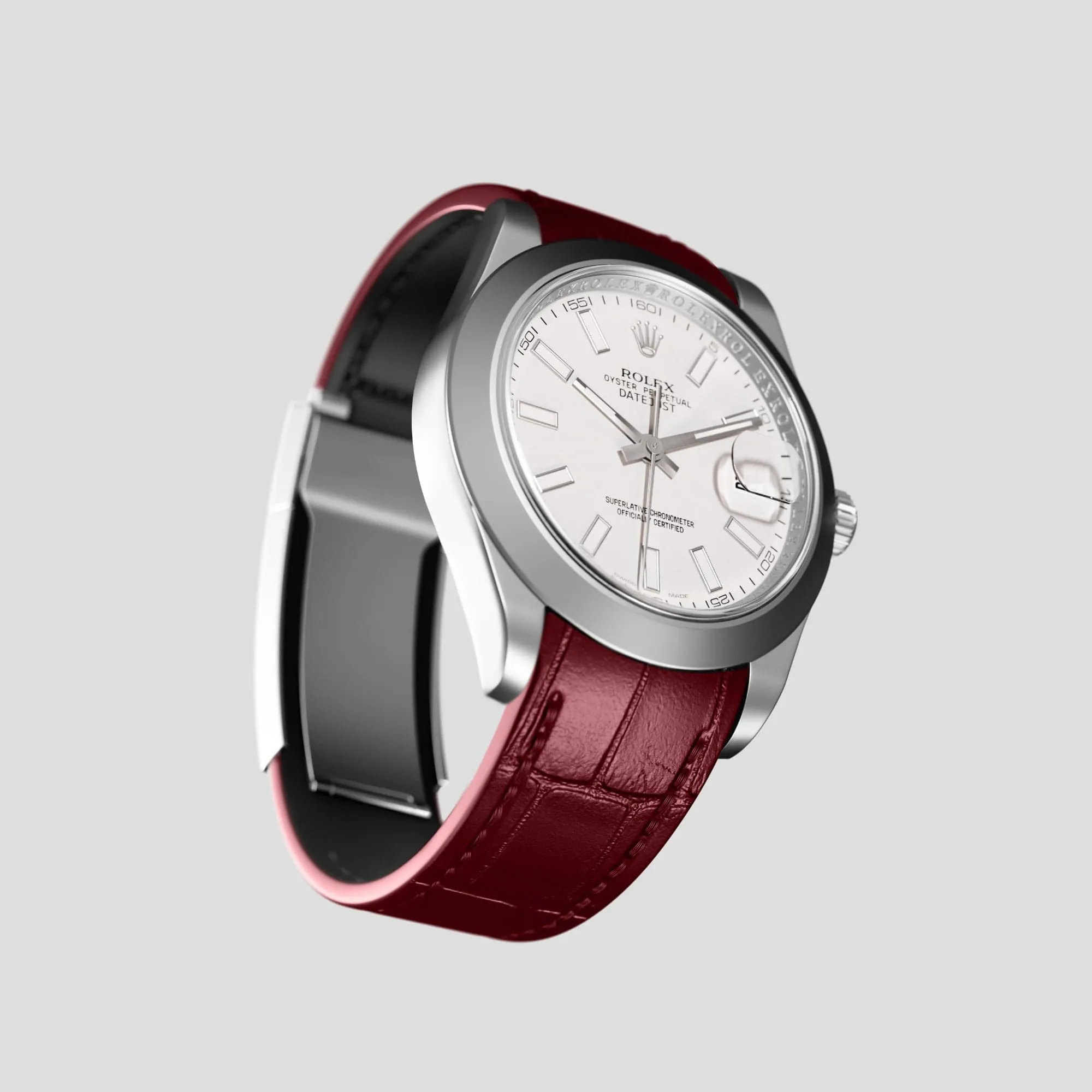 Sport Band For Rolex Datejust 36mm In Alligator
