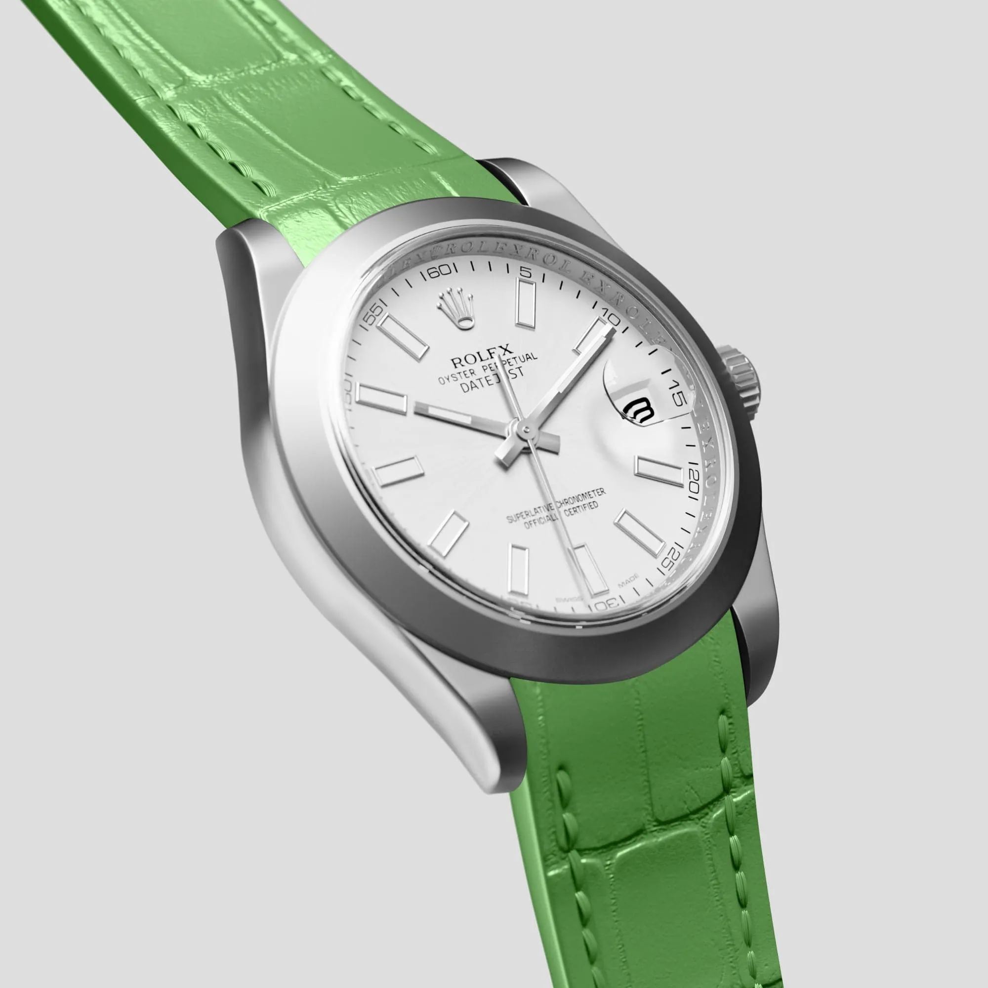 Sport Band For Rolex Datejust 36mm In Alligator