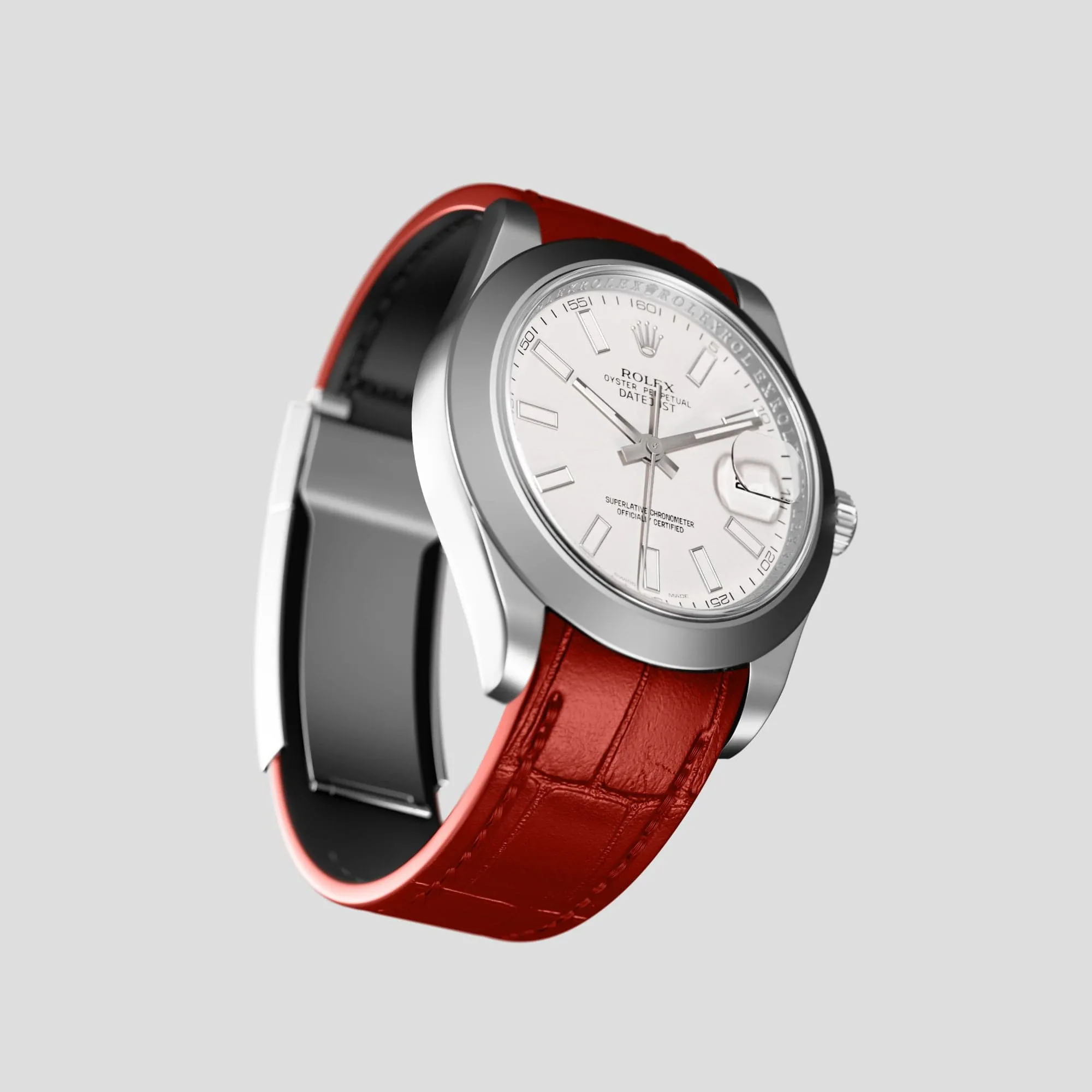 Sport Band For Rolex Datejust 36mm In Alligator
