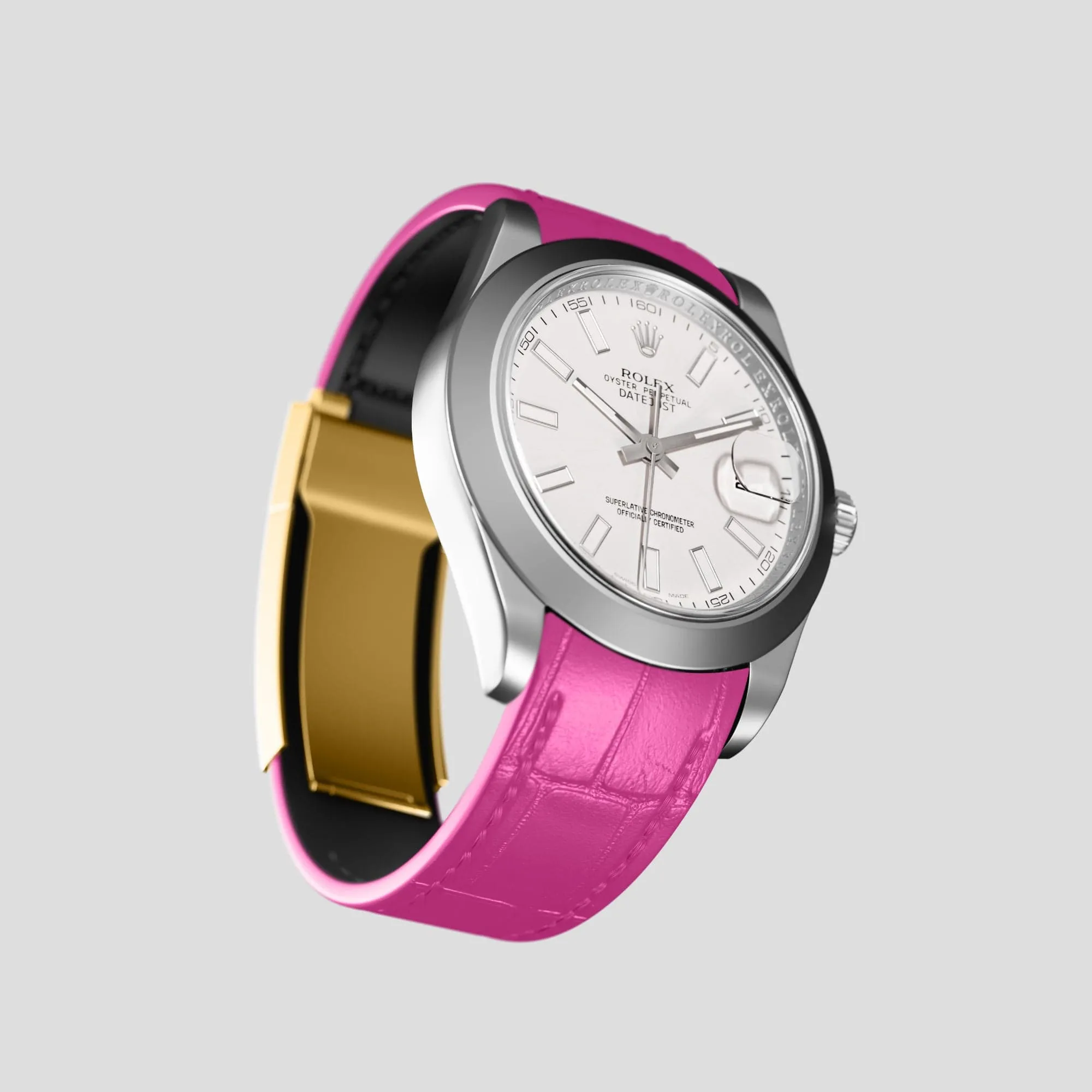 Sport Band For Rolex Datejust 36mm In Alligator