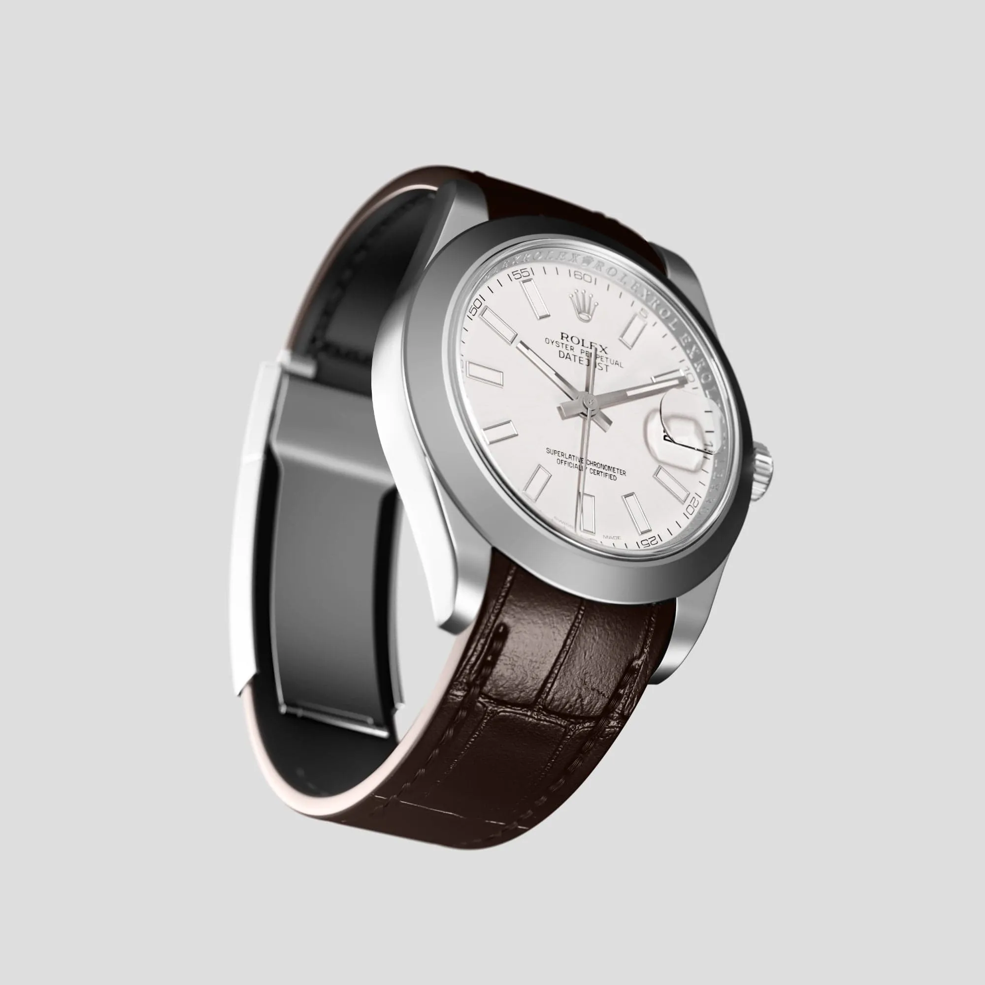 Sport Band For Rolex Datejust 36mm In Alligator
