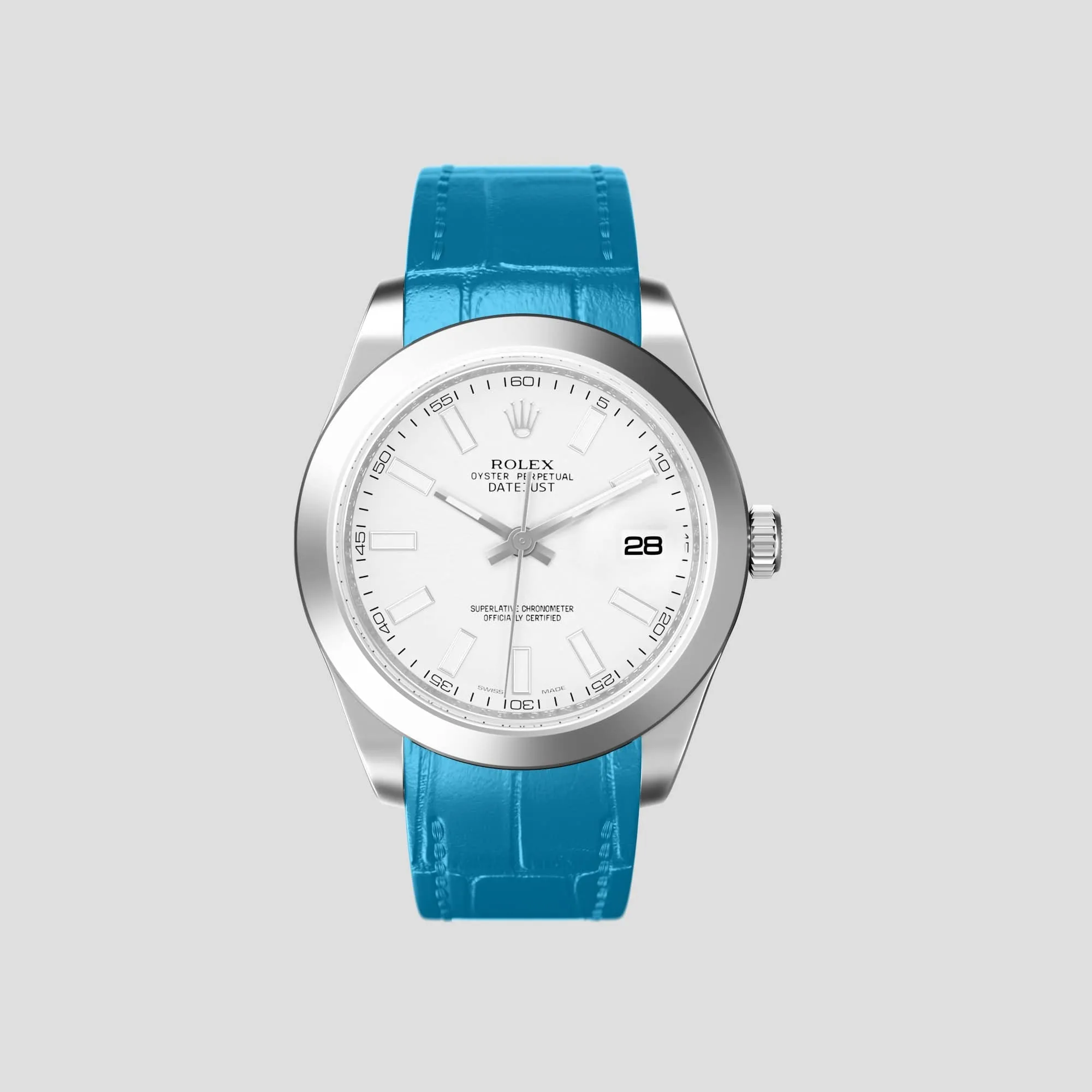 Sport Band For Rolex Datejust 36mm In Alligator