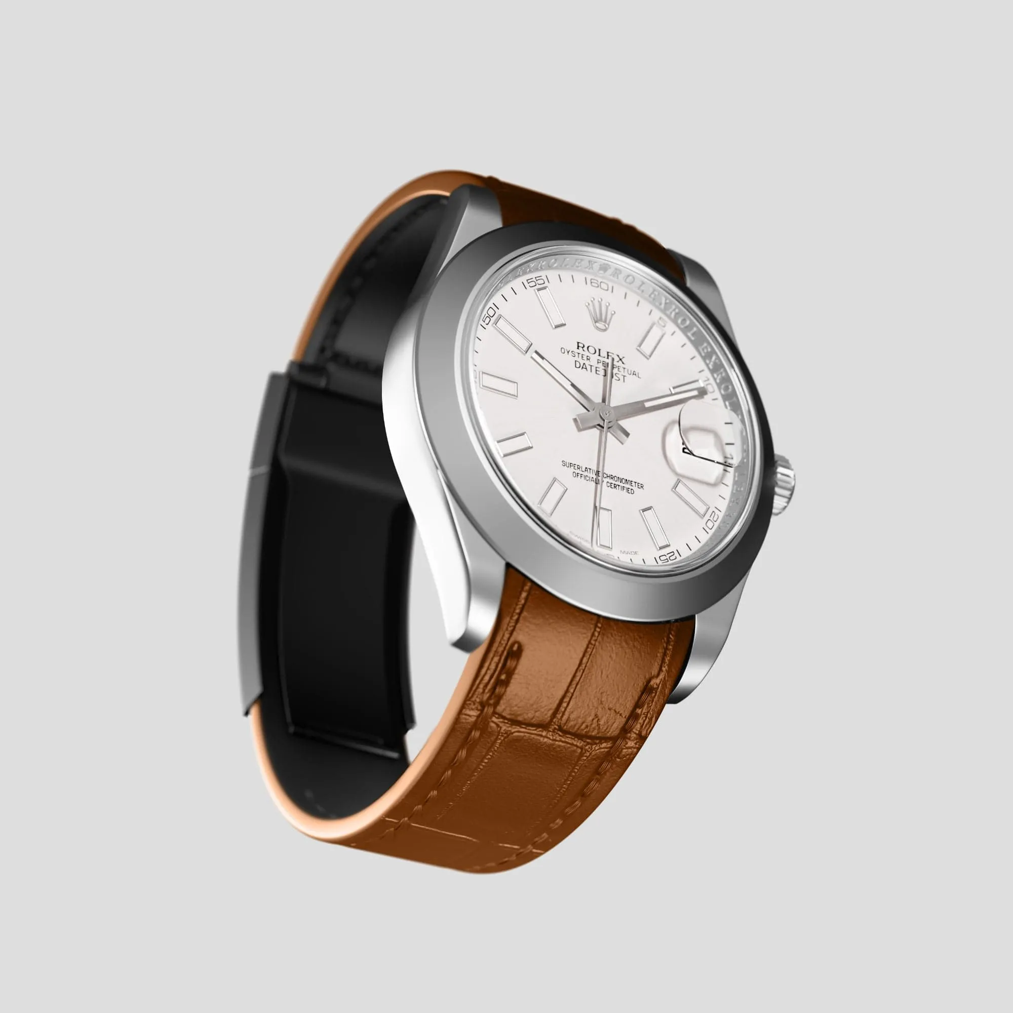Sport Band For Rolex Datejust 36mm In Alligator