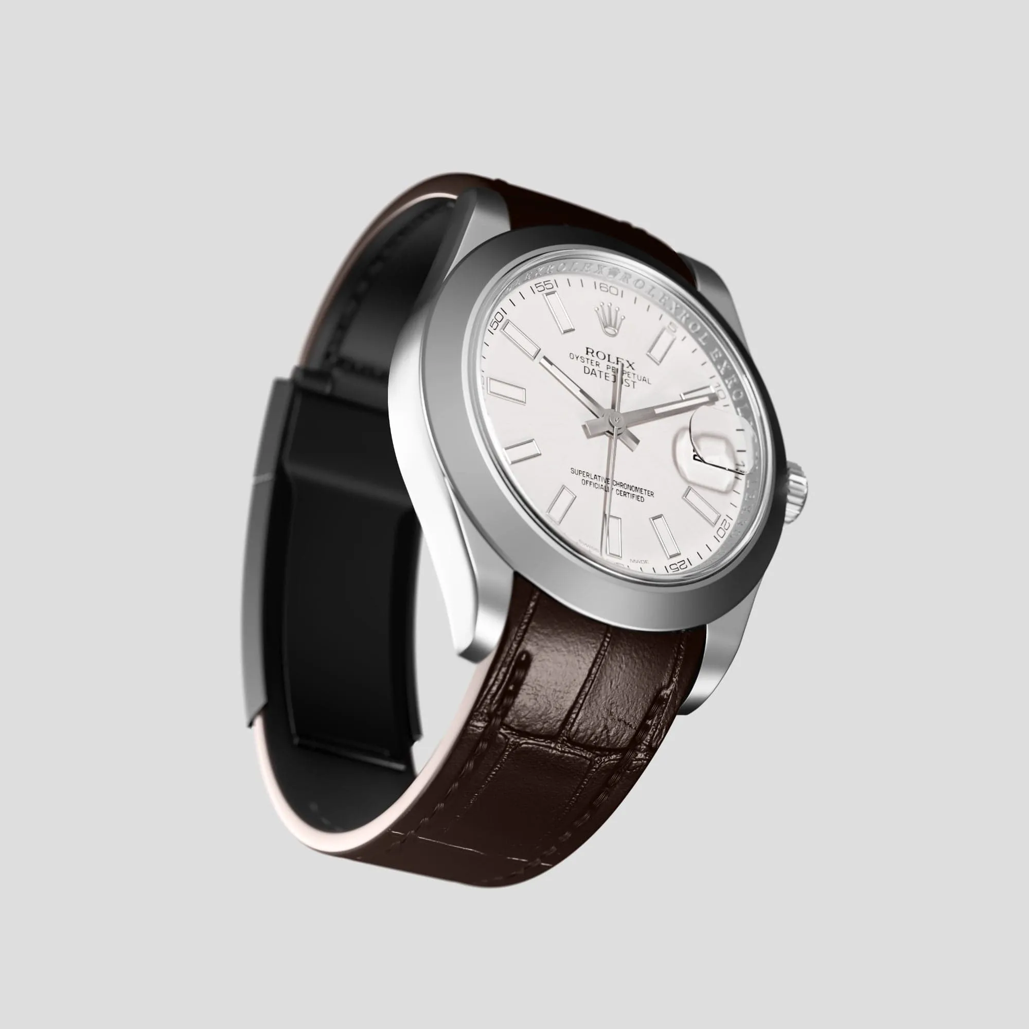 Sport Band For Rolex Datejust 36mm In Alligator