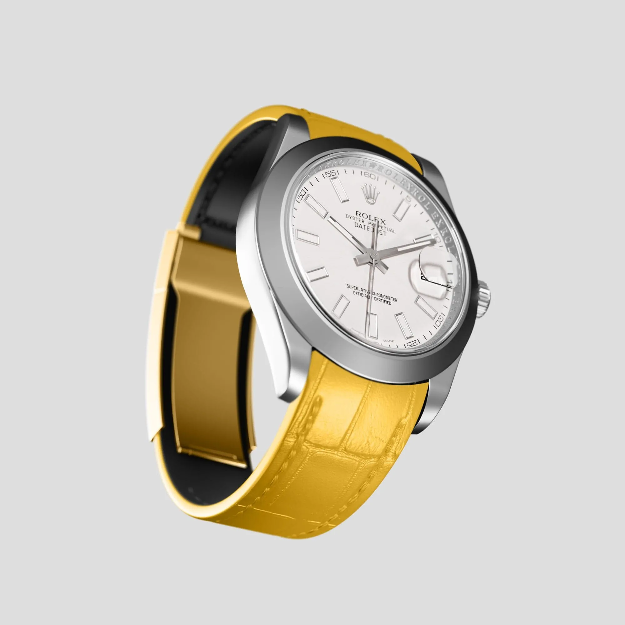 Sport Band For Rolex Datejust 36mm In Alligator
