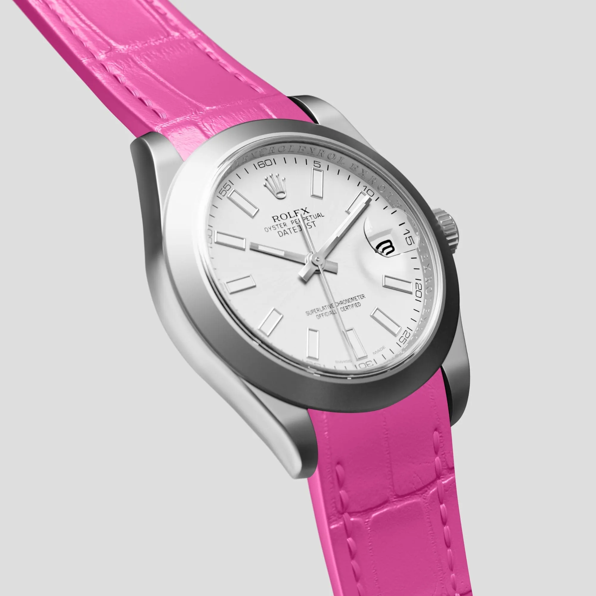 Sport Band For Rolex Datejust 36mm In Alligator