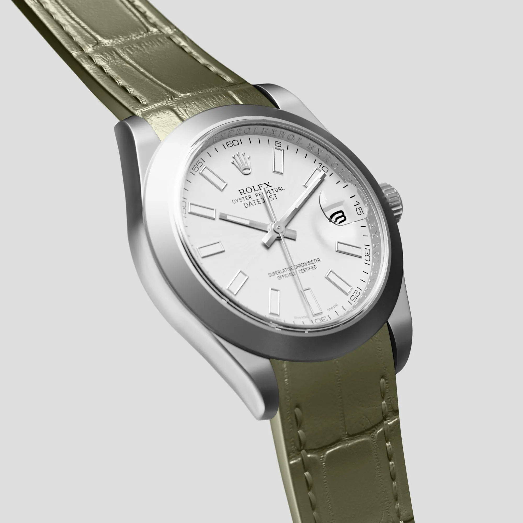 Sport Band For Rolex Datejust 36mm In Alligator