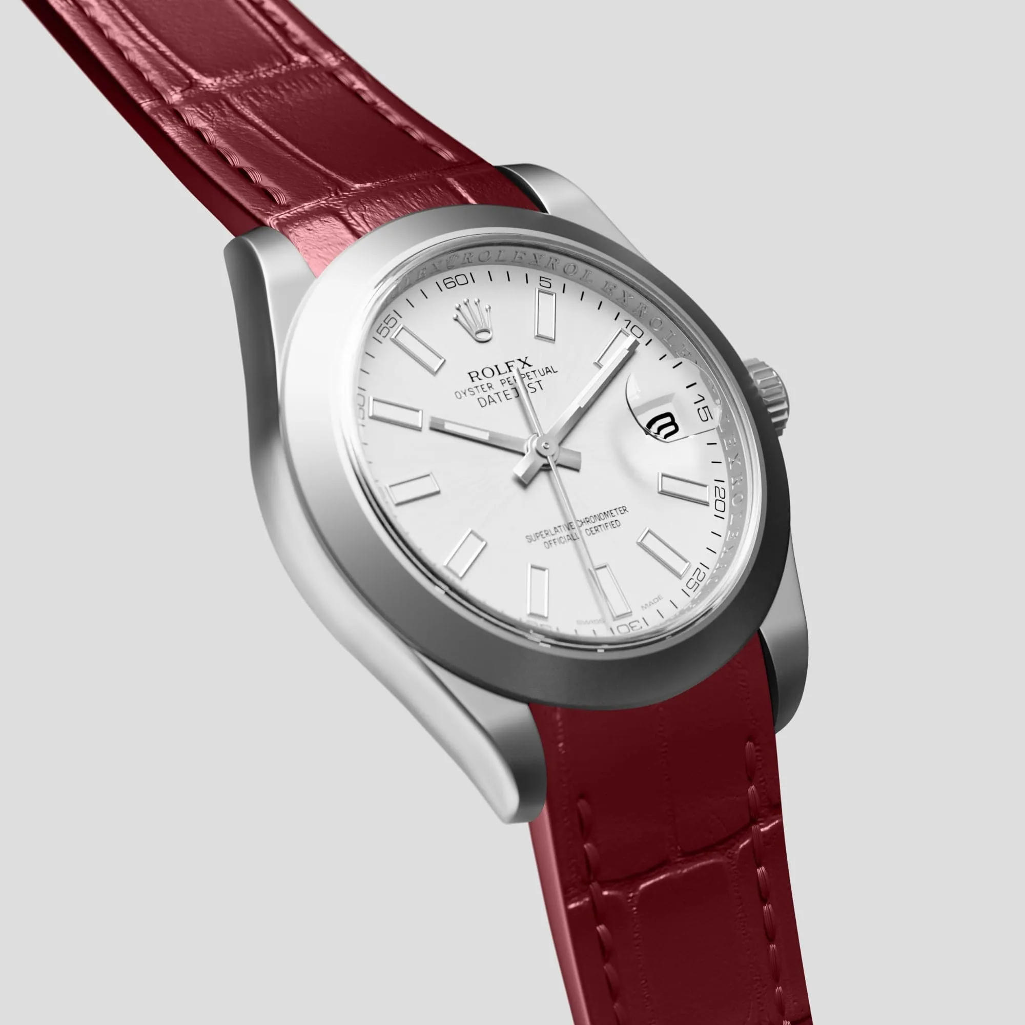 Sport Band For Rolex Datejust 36mm In Alligator