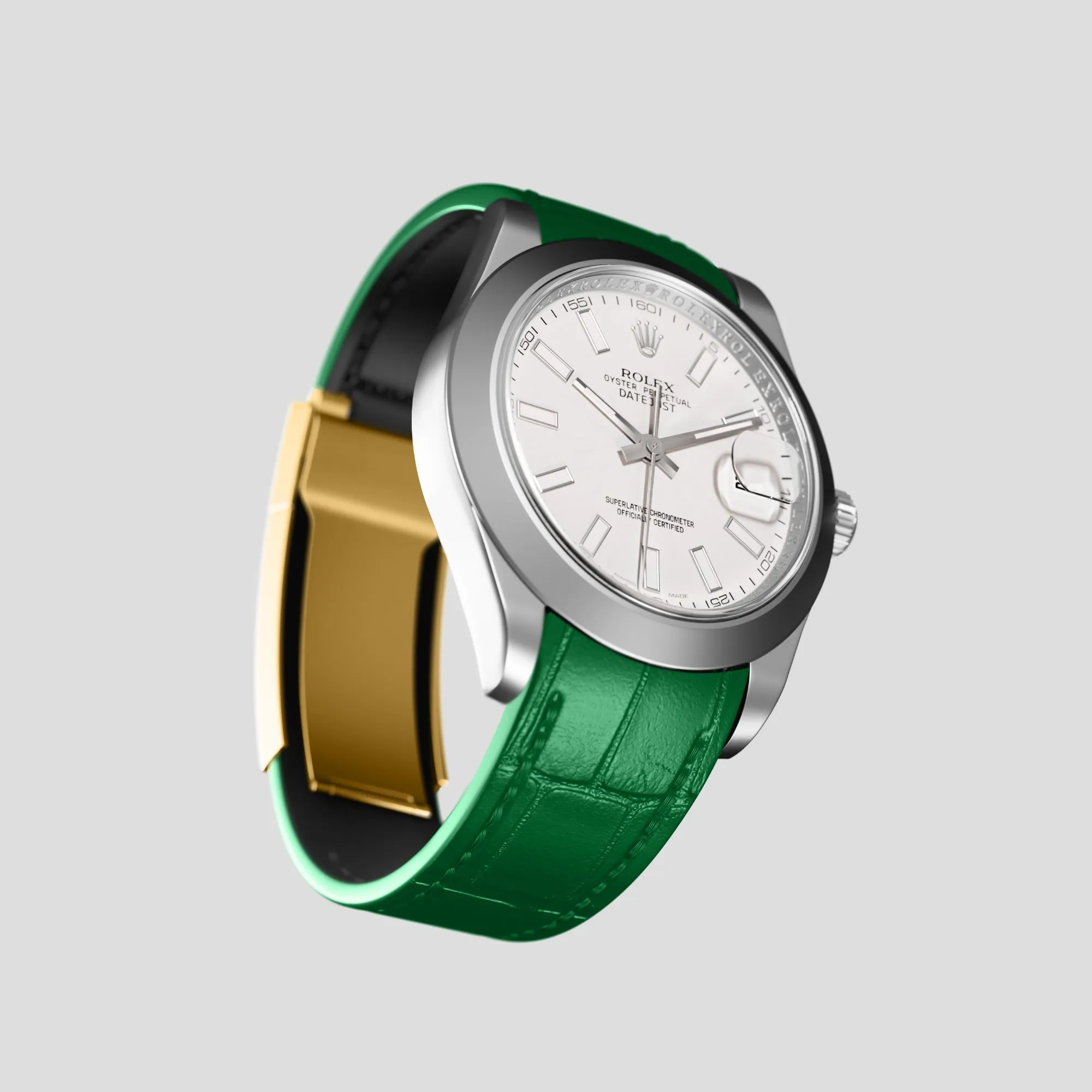 Sport Band For Rolex Datejust 36mm In Alligator