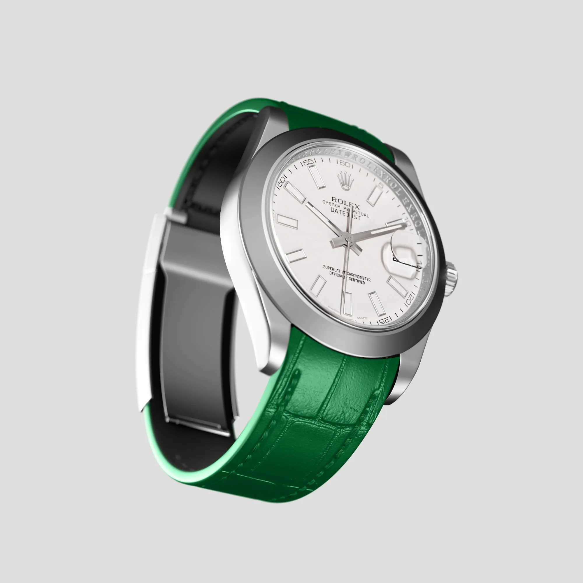 Sport Band For Rolex Datejust 36mm In Alligator