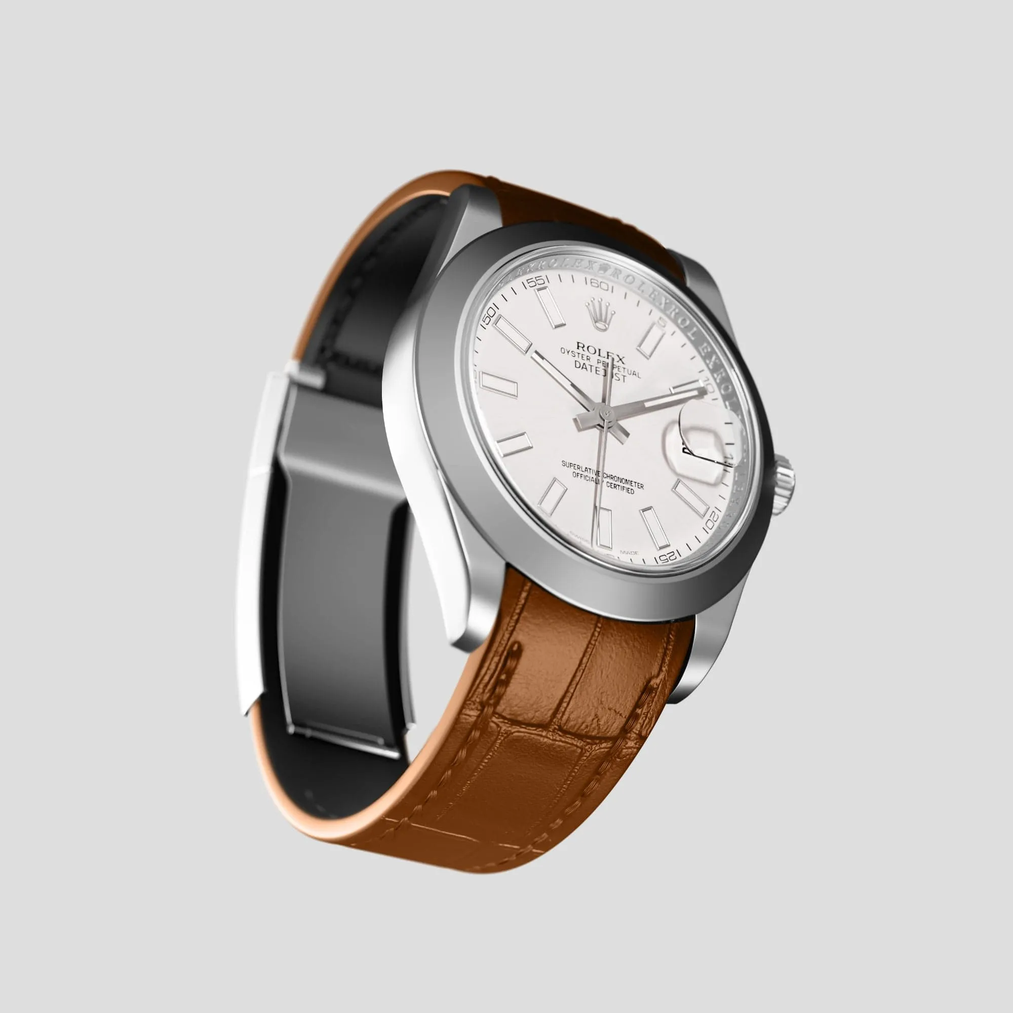 Sport Band For Rolex Datejust 36mm In Alligator
