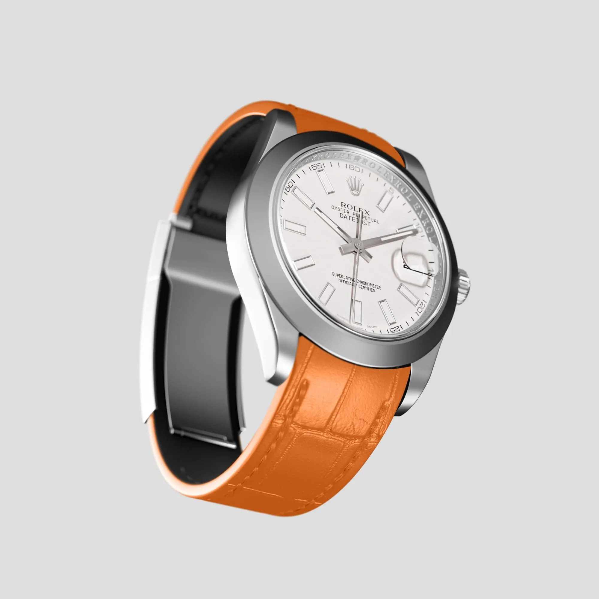 Sport Band For Rolex Datejust 36mm In Alligator