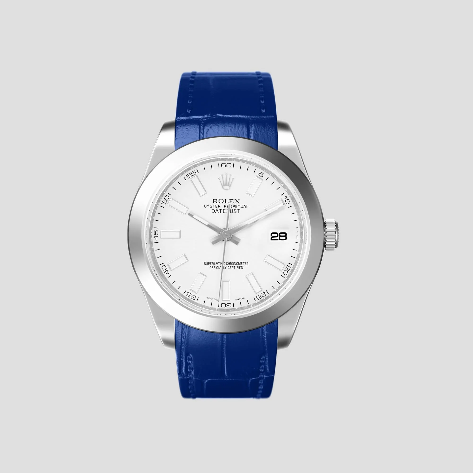 Sport Band For Rolex Datejust 36mm In Alligator