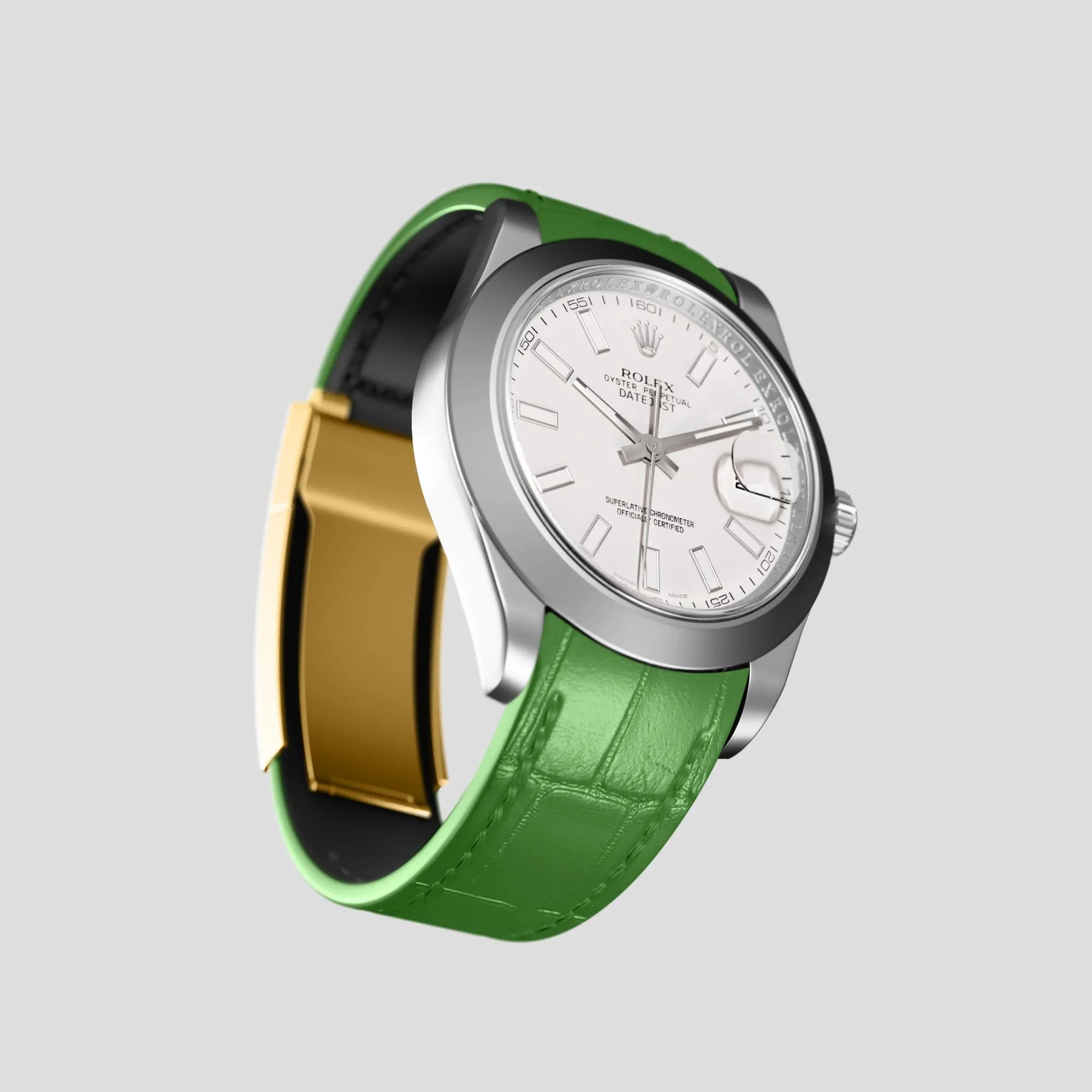 Sport Band For Rolex Datejust 36mm In Alligator