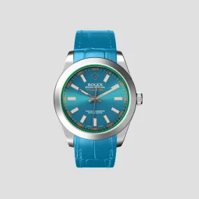 Sport Band For Rolex Milgauss In Alligator