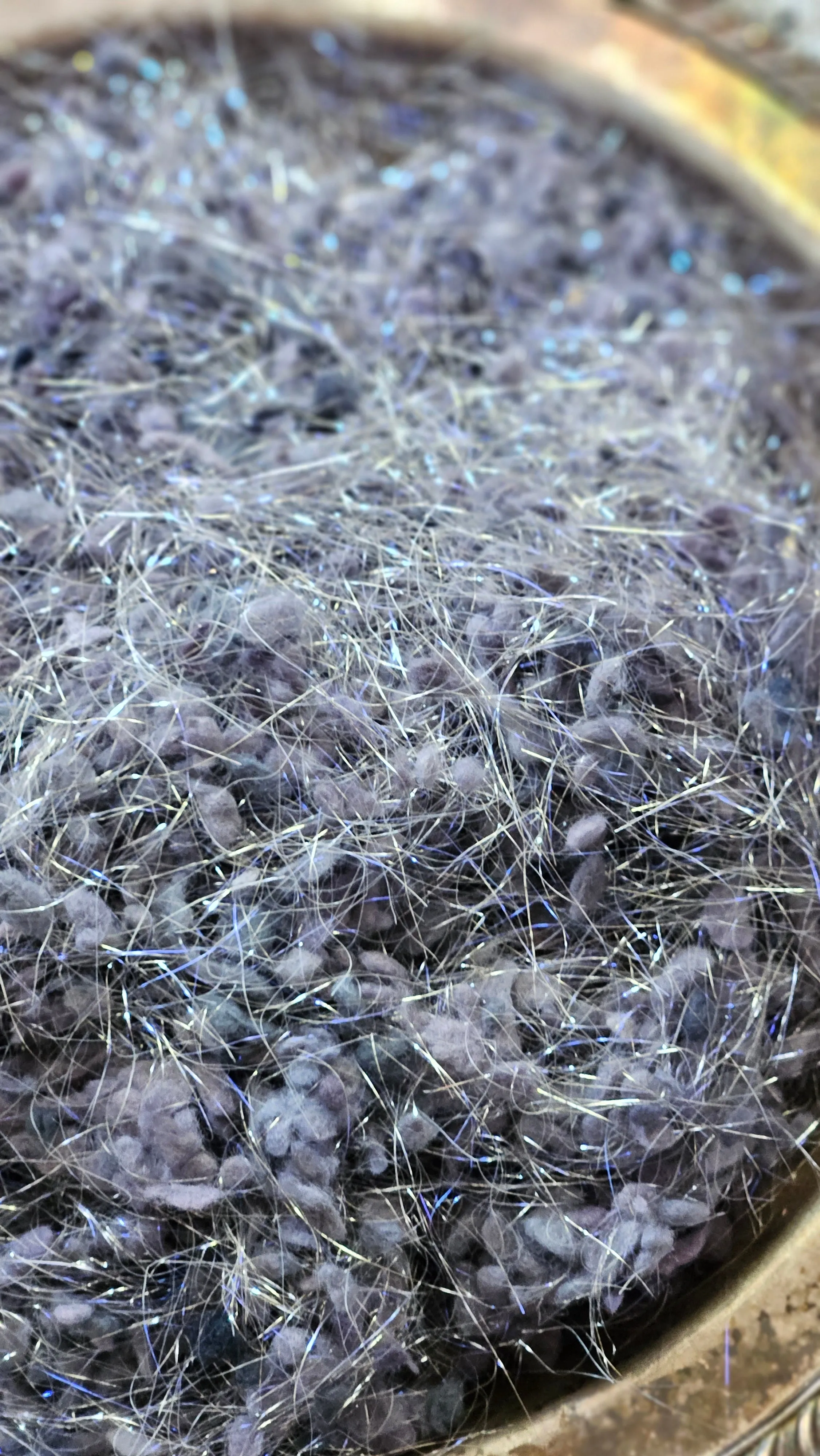 STONE Dyed Cotton Nepps Sparkle Blend - 1 oz