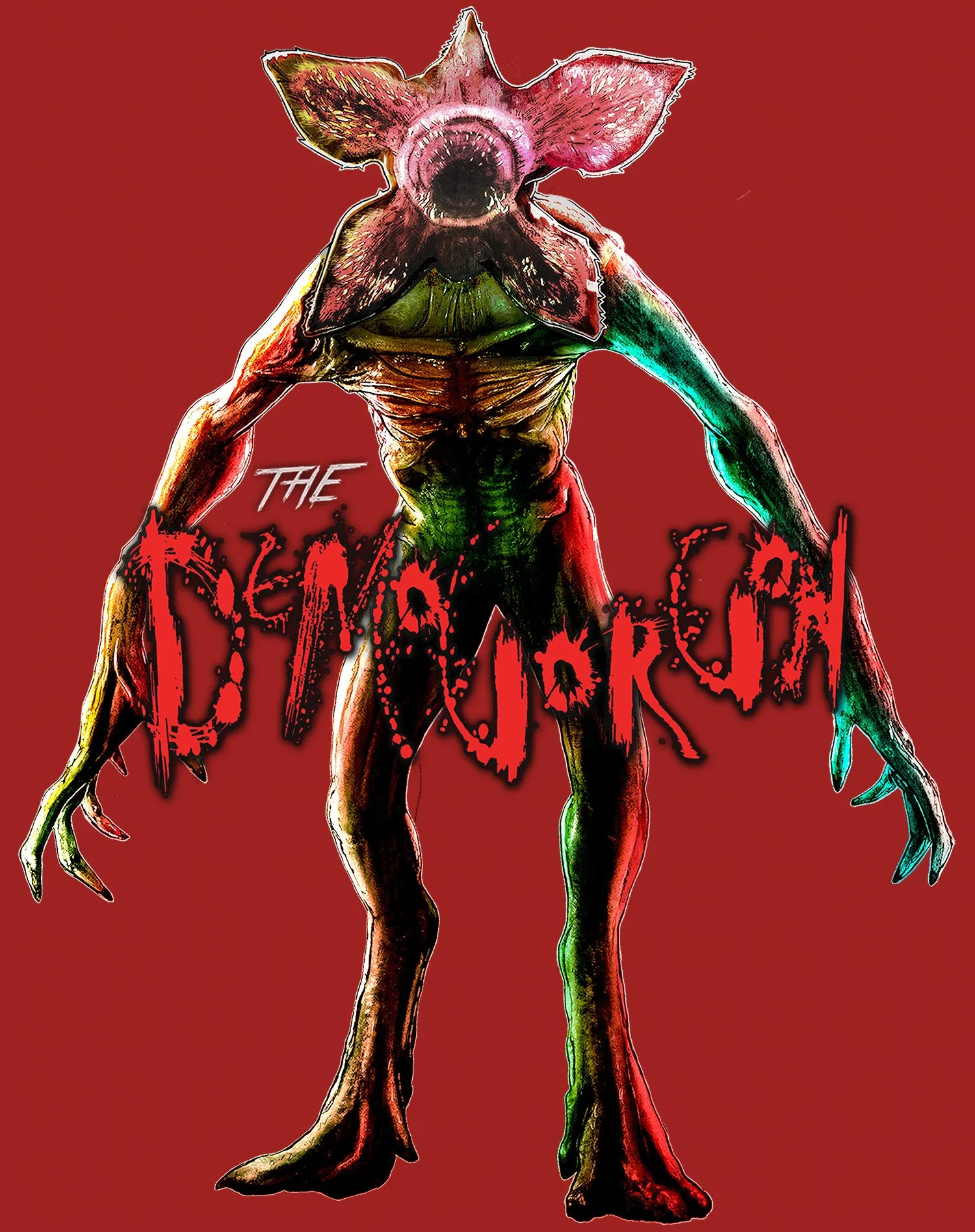 Stranger Things Demogorgon Pose Men's T-Shirt