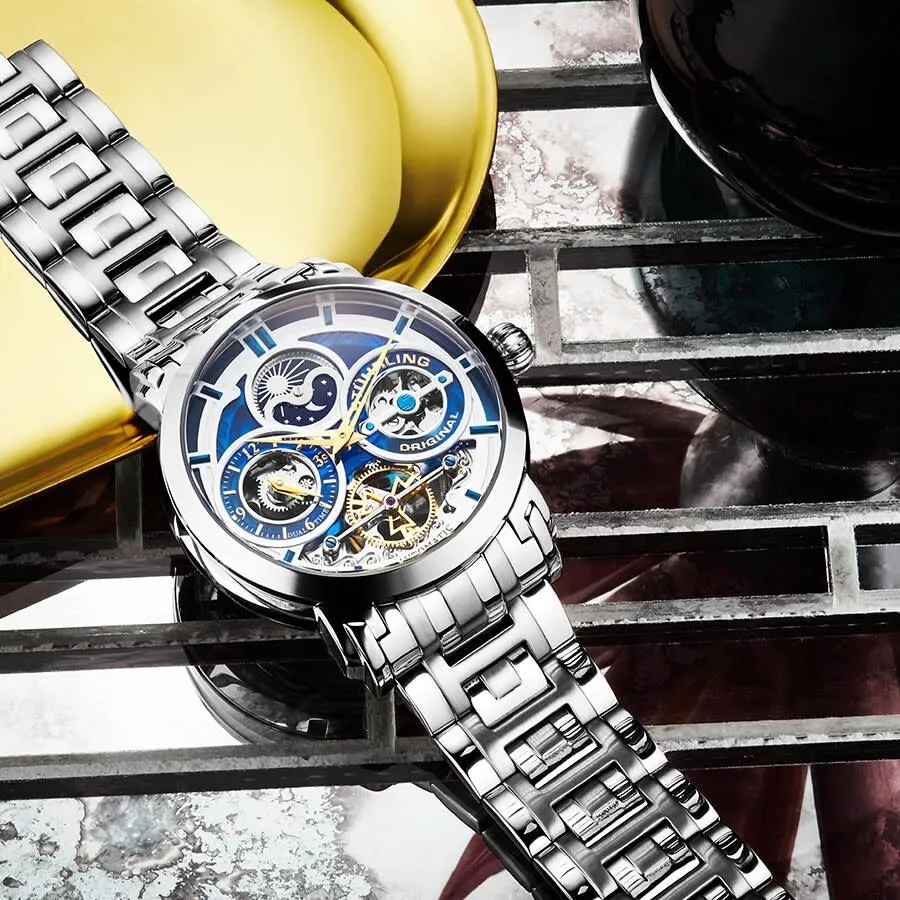 Stuhrling Original Legacy Automatic Blue Dial Men's Watch M13513