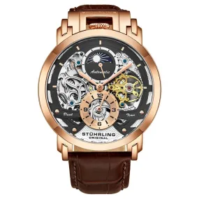 Stuhrling Original Legacy Automatic Gunmetal Dial Men's Watch M13510