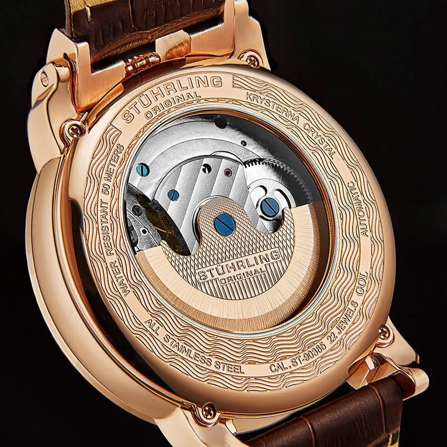 Stuhrling Original Legacy Automatic Gunmetal Dial Men's Watch M13510