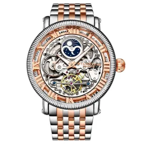 Stuhrling Original Legacy Automatic Rose Dial Two-tone Men's Watch M13565