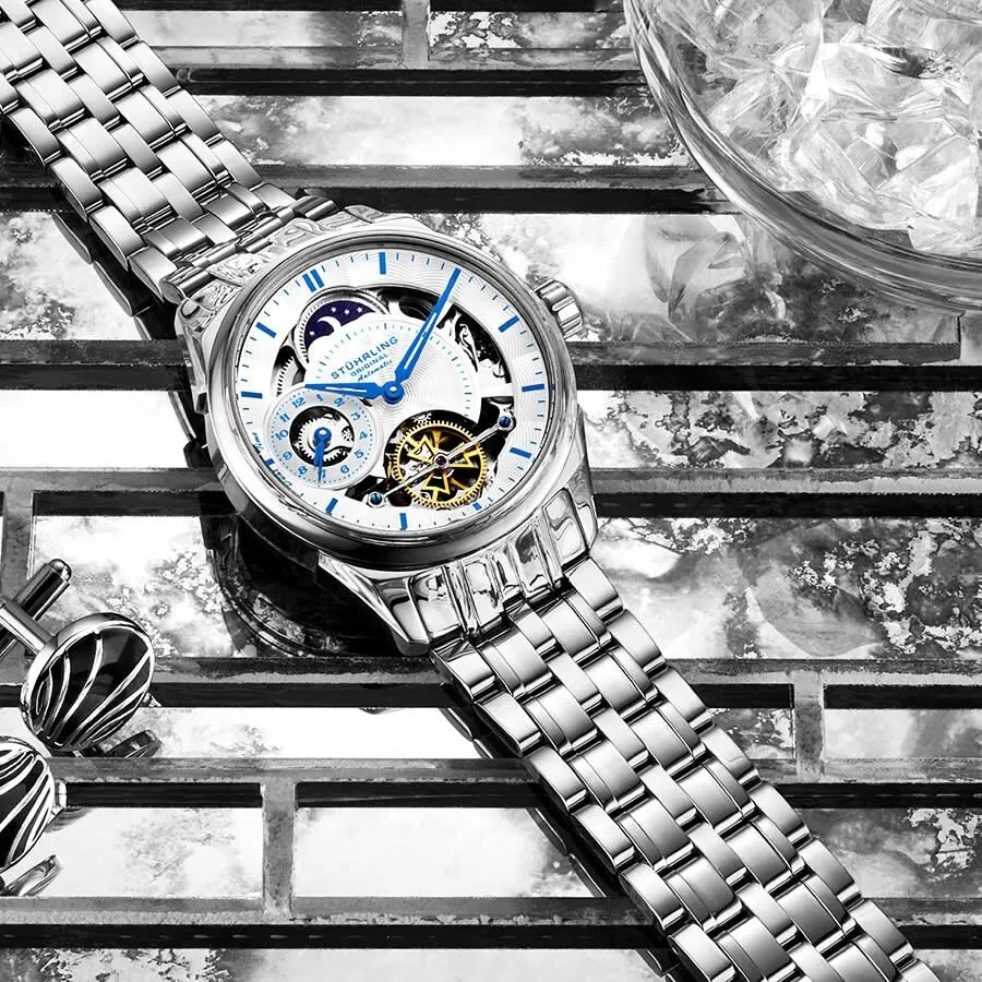 Stuhrling Original Legacy Automatic Silver Dial Men's Watch M13501