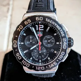 TAG HEUER Formula 1 Chronograph Watch Swiss Quartz Wristwatch