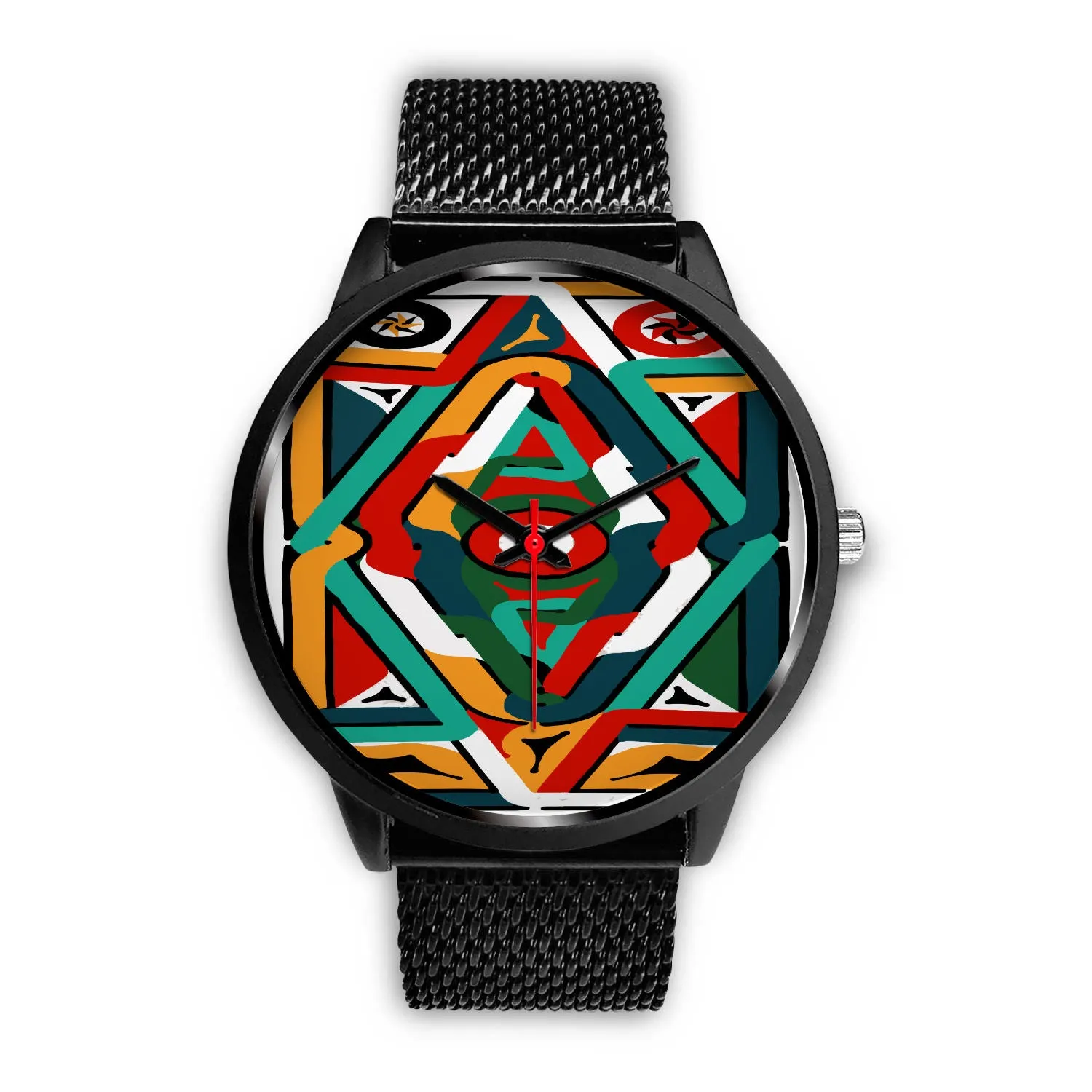 Tembe Art Maroons Watch