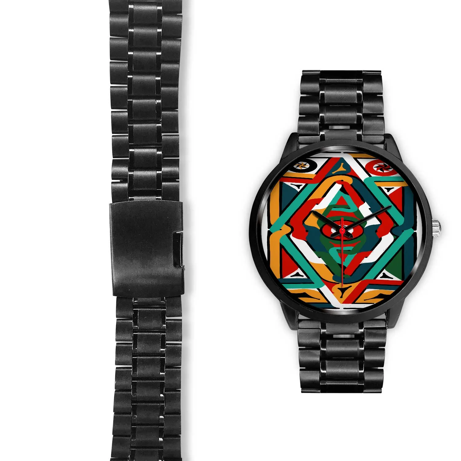 Tembe Art Maroons Watch