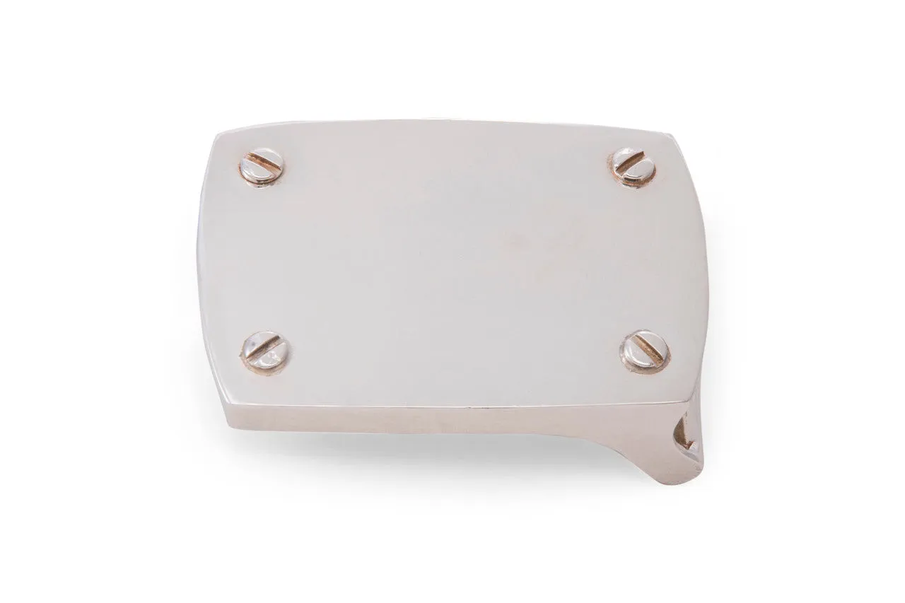The Plaque with Screws Buckle
