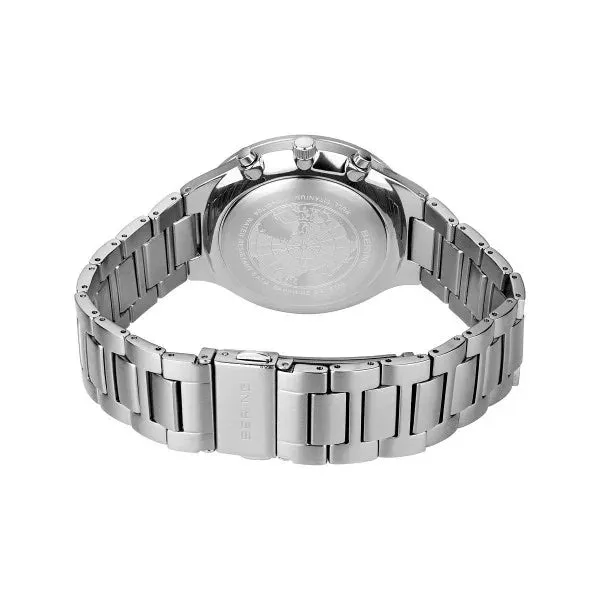 Titan Chrono | brushed silver | 11743-704