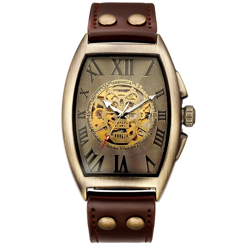 Transparent Skeleton Automatic Mechanical Watch For Men