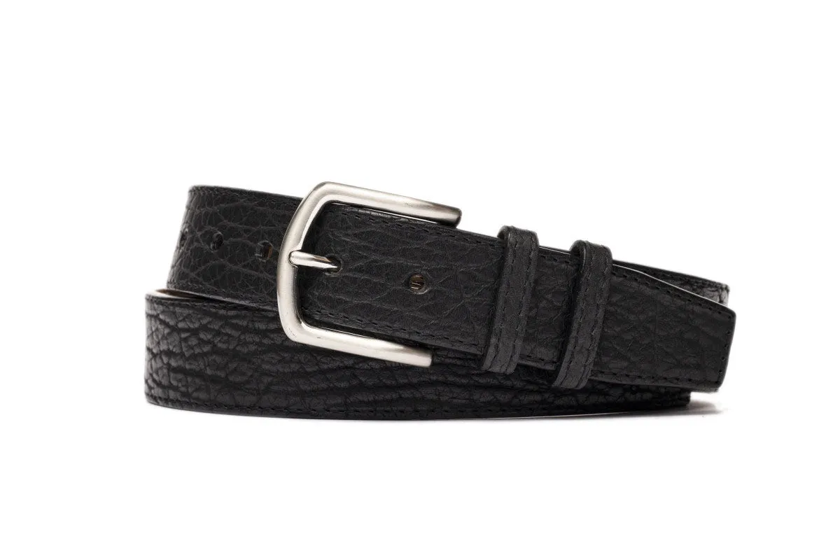 Tucson American Bison Belt with Nickel Buckle