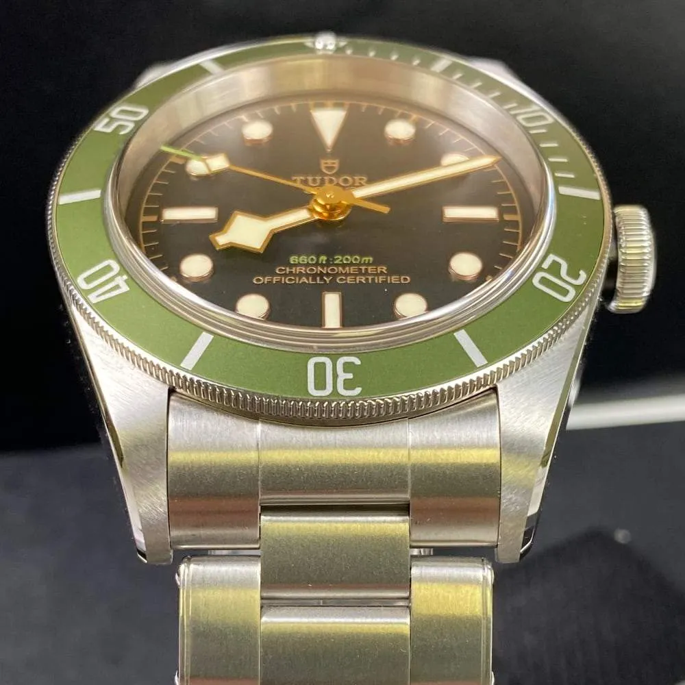 Tudor Black Bay Green Harrods Edition 79230G (2019)