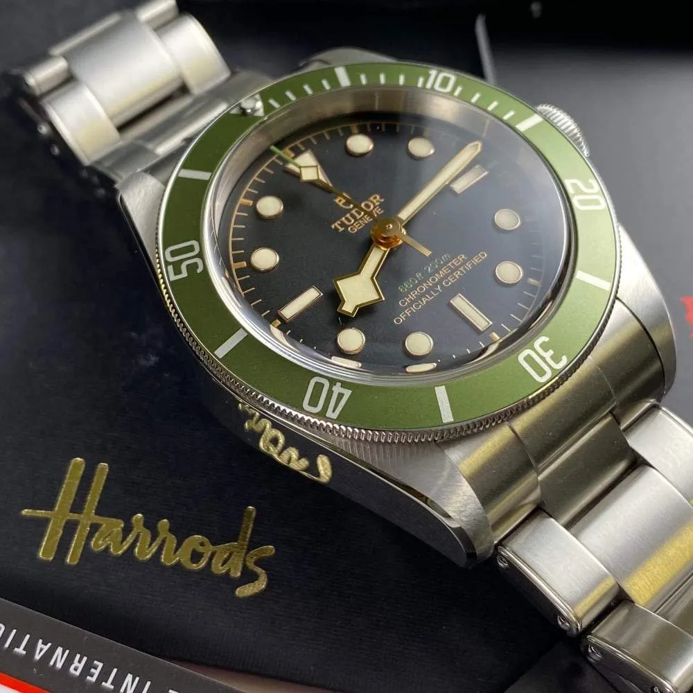 Tudor Black Bay Green Harrods Edition 79230G (2019)