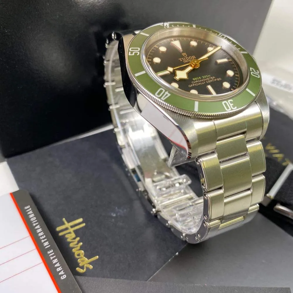 Tudor Black Bay Green Harrods Edition 79230G (2019)