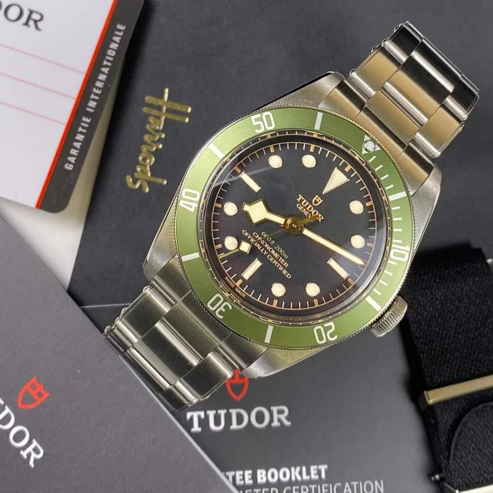 Tudor Black Bay Green Harrods Edition 79230G (2019)