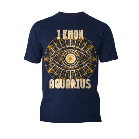 UA Supreme Star Sign Aquarius Men's T-shirt (Navy)