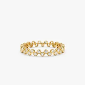 Up and Down Diamond Eternity Ring, Alice