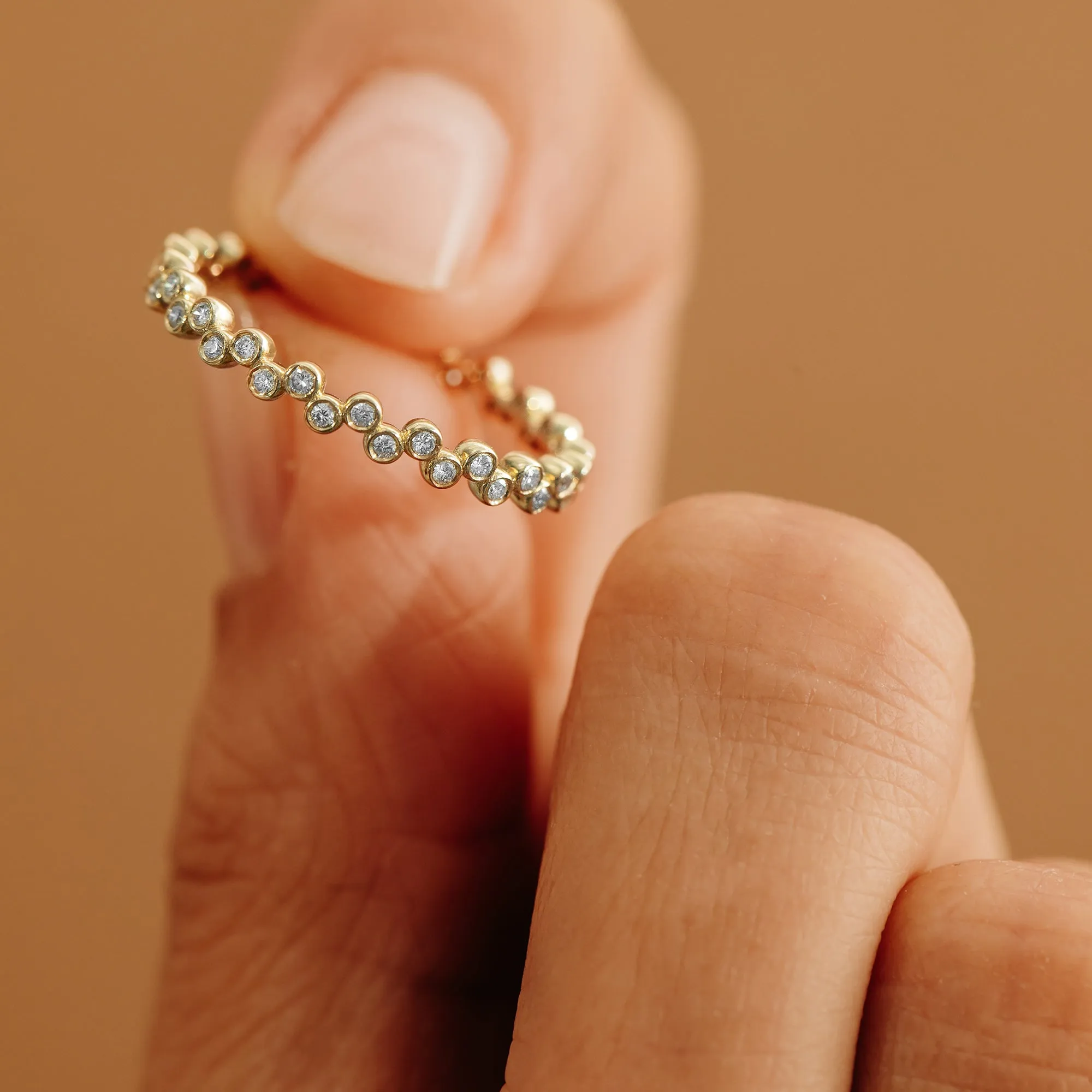 Up and Down Diamond Eternity Ring, Alice