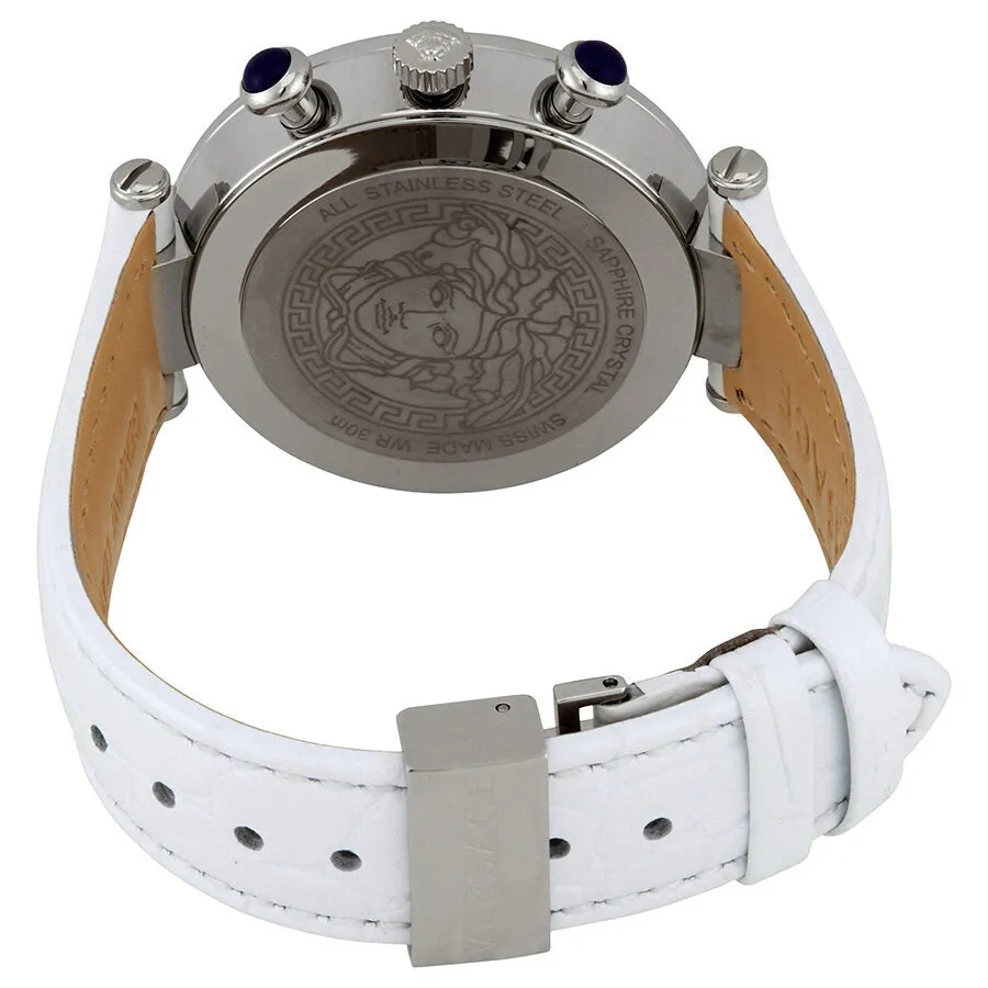Versace Reve Chronograph Mother of Pearl Dial Unisex Watch VAJ02 0016
