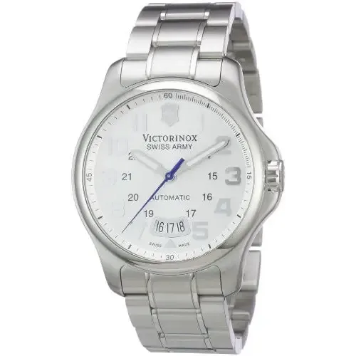 Victorinox Swiss Army Men's Officer Mecha Automatic Stainless Steel Watch 241372