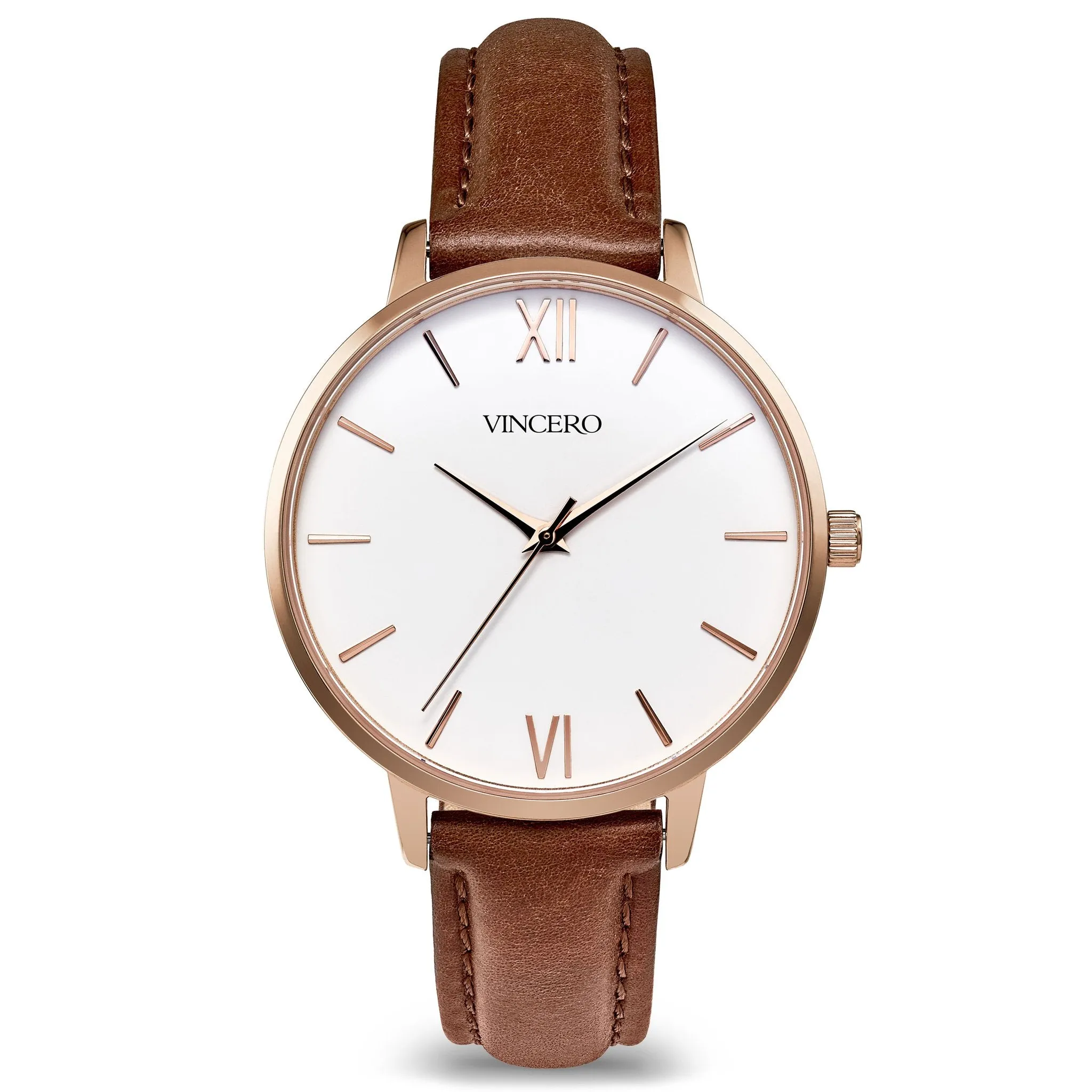 VINCERO The EROS Rose Gold   Brown