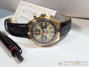 Vintage 1970s Heuer Chronograph Watch Valujoux 7765 1589 1611 1614 13-1 Box