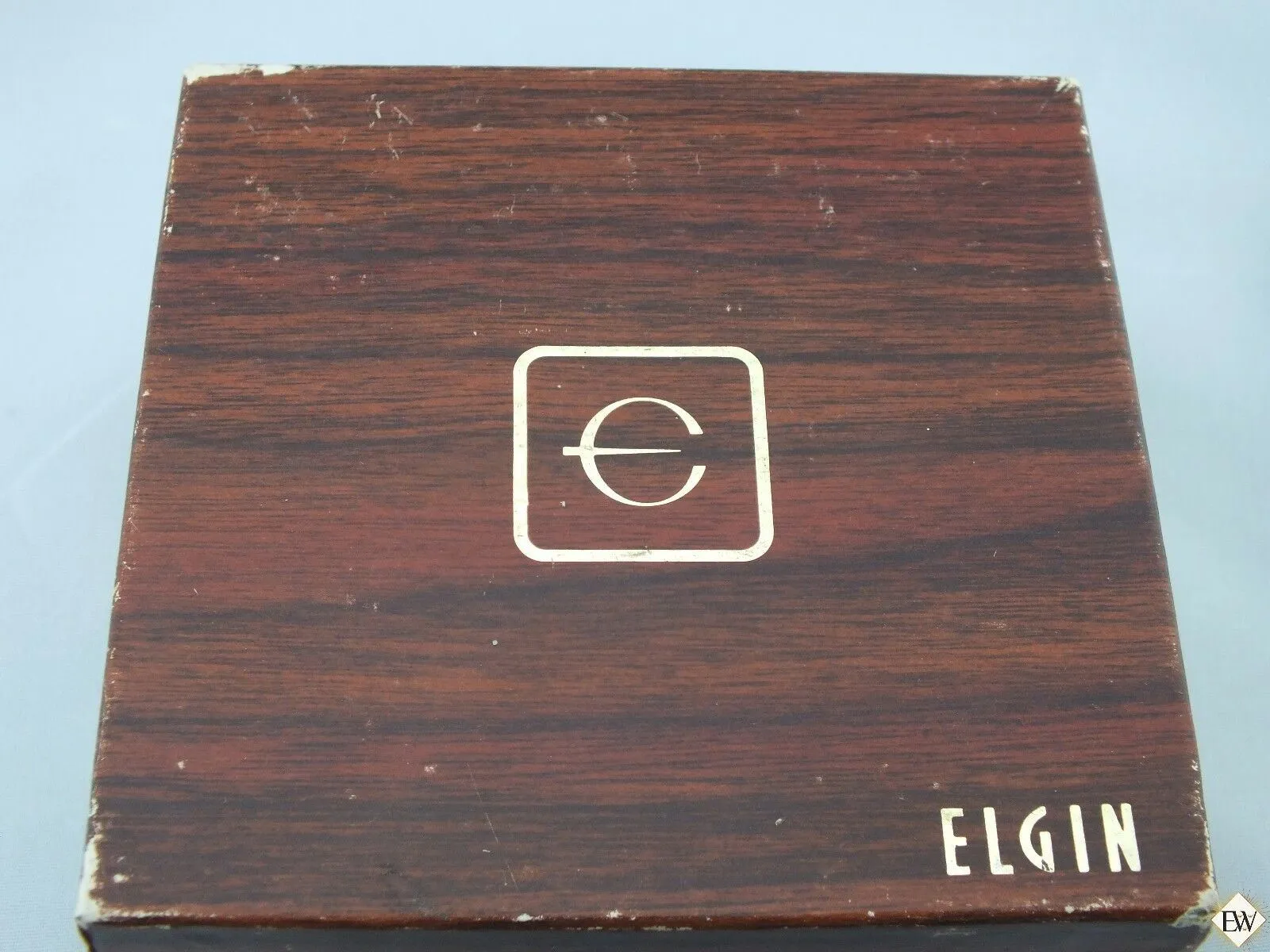 Vintage Elgin 60's Chronograph Valjoux 7736 Watch Panda Cal 330 (73643 814) Box