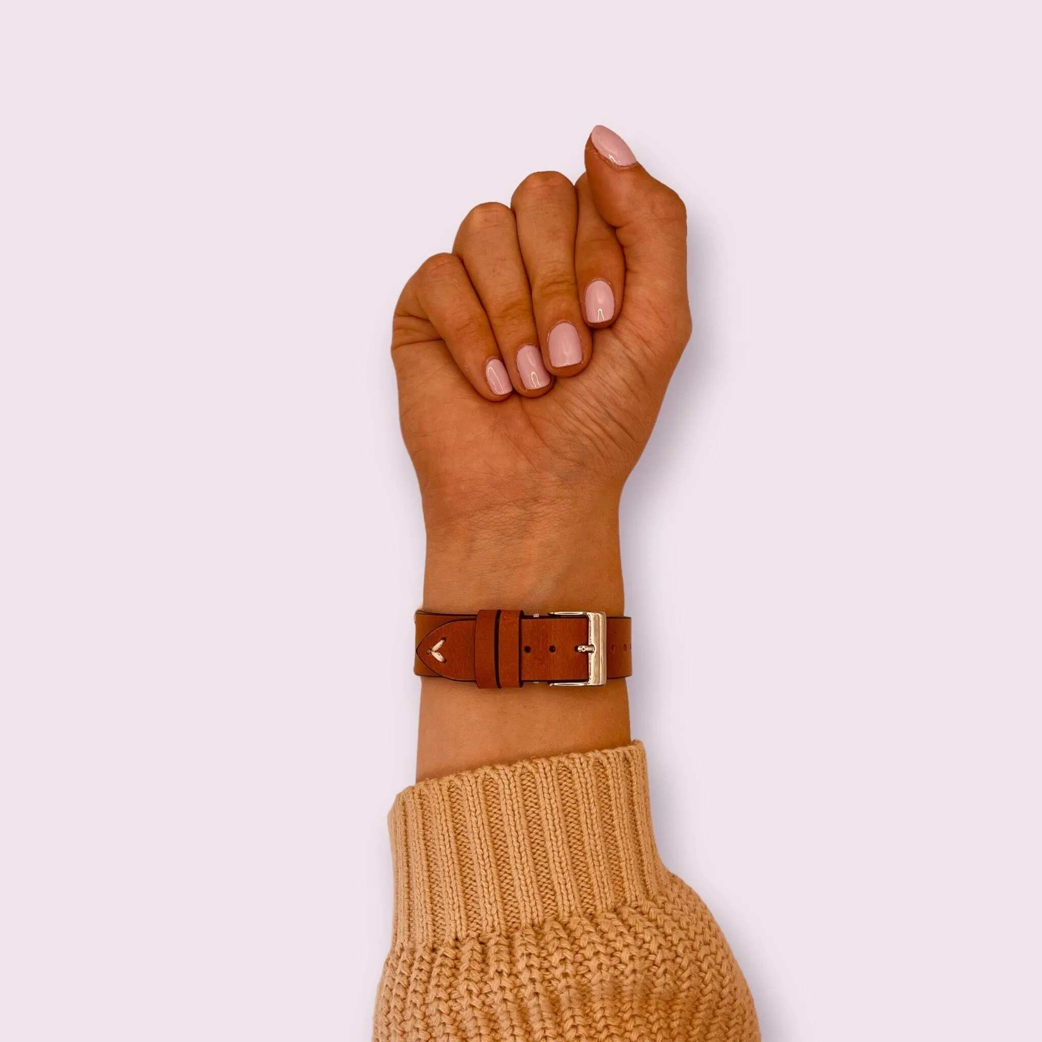 Vintage Oiled Leather Watch Straps Compatible with the Huawei Watch 3