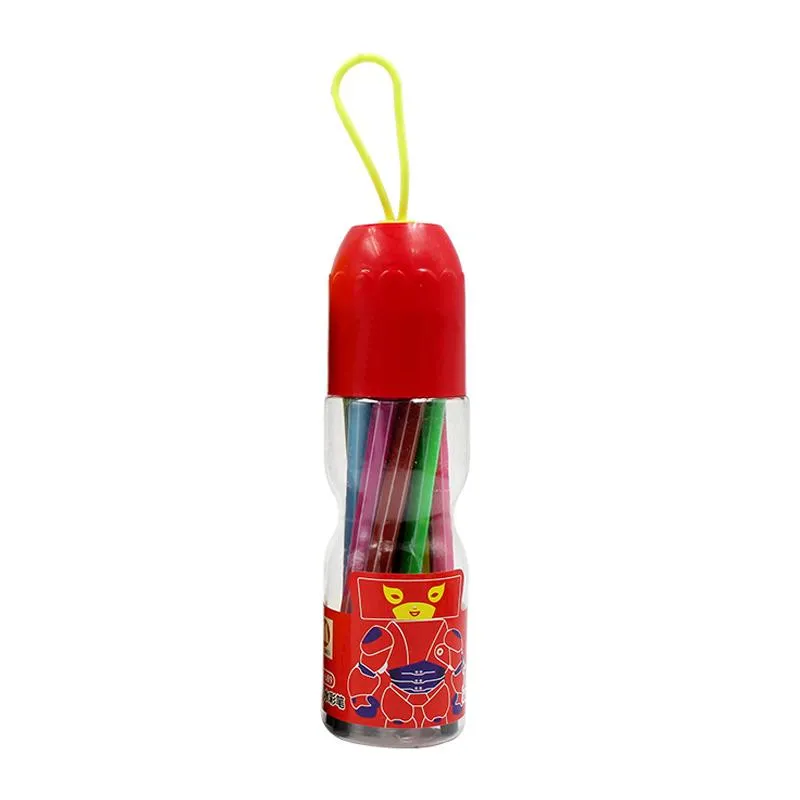 Watercolour Marker Set In Bottle With Cartoon Character Design (12)