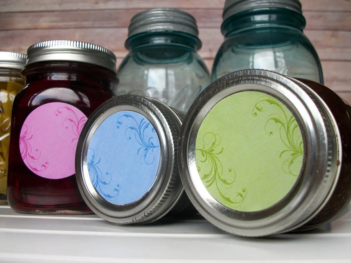 Whimsical Canning Labels