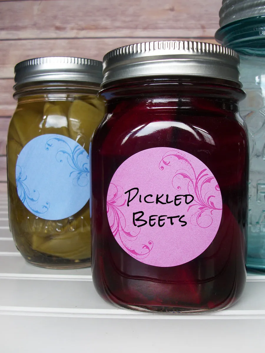 Whimsical Canning Labels