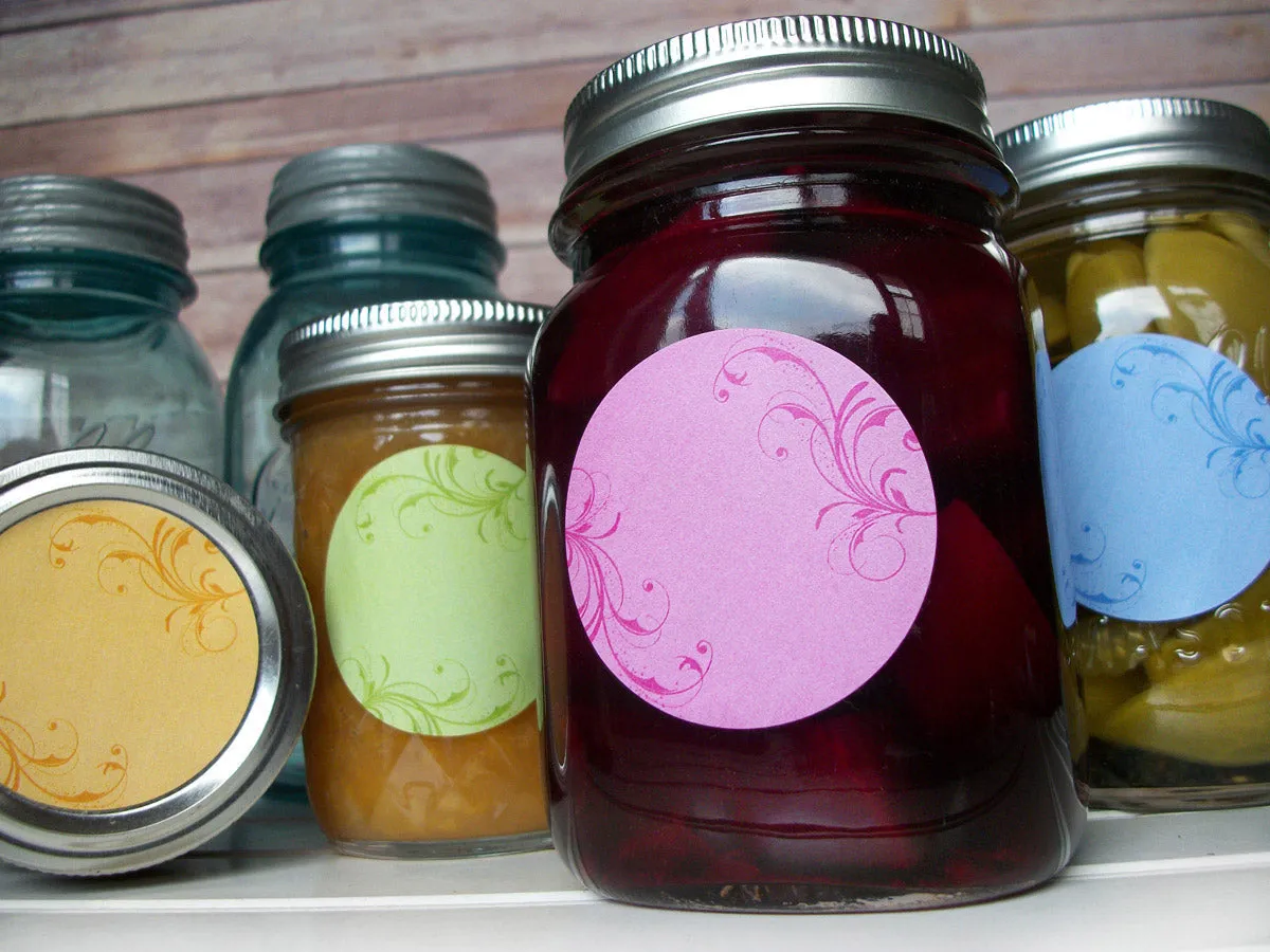 Whimsical Canning Labels